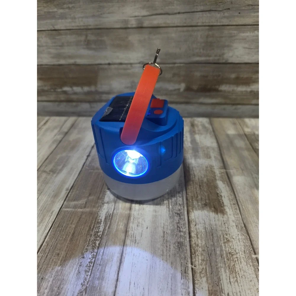 2- Blazingly Solar Emergency‎ Charging Lamp LED Rechargeable Portable Lantern